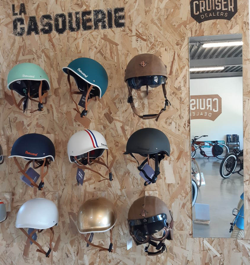 Casque vélo vintage – Thousand – liquidation stock
